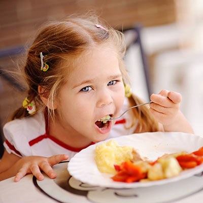 Kinderbuffet - Inklusivleistung im Hotel Alpenwelt in Flachau