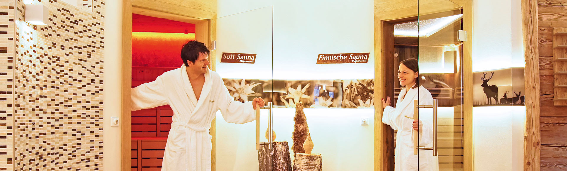 Saunawelt im Hotel Alpenwelt in Flachau