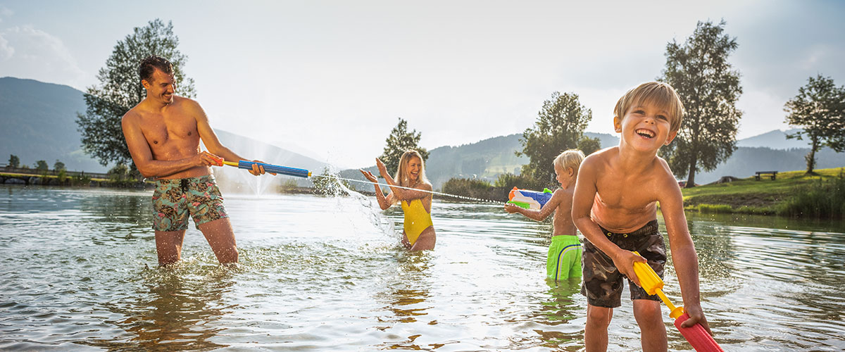 Schwimmen - Sommerurlaub in Flachau, Salzburger Land