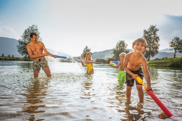 Schwimmen - Sommerurlaub in Flachau, Salzburg