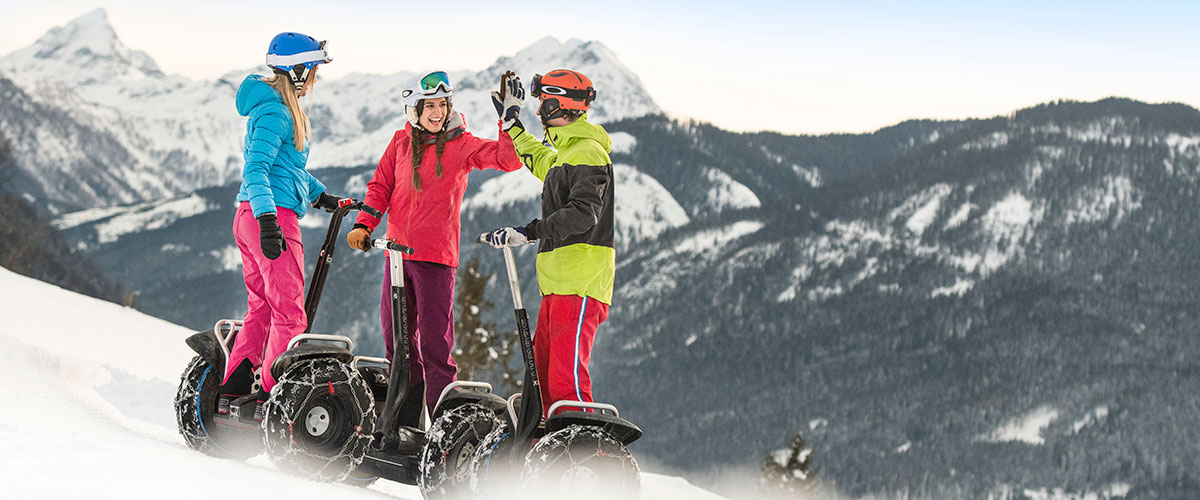 Segway - Winter- & Skiurlaub in Flachau, Ski amadé